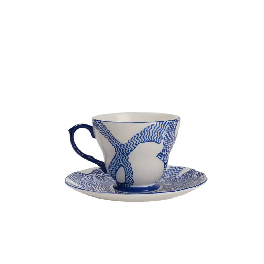This Is What You Get Tea Pot & 2 Tea Cup Bundle