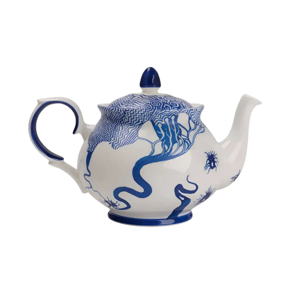 This Is What You Get Tea Pot & 2 Tea Cup Bundle