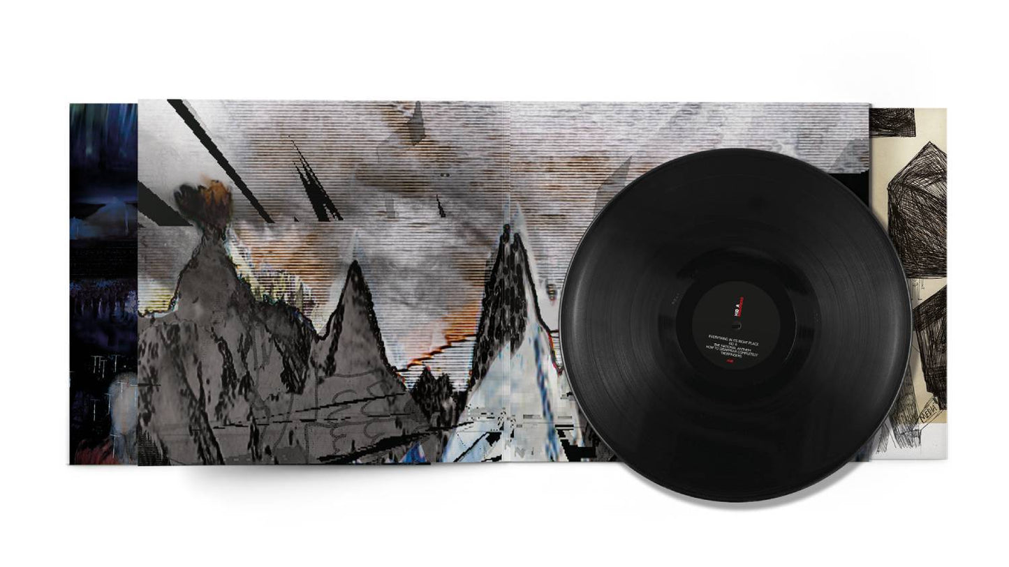 Vinyl record album displayed alongside its album cover artwork.