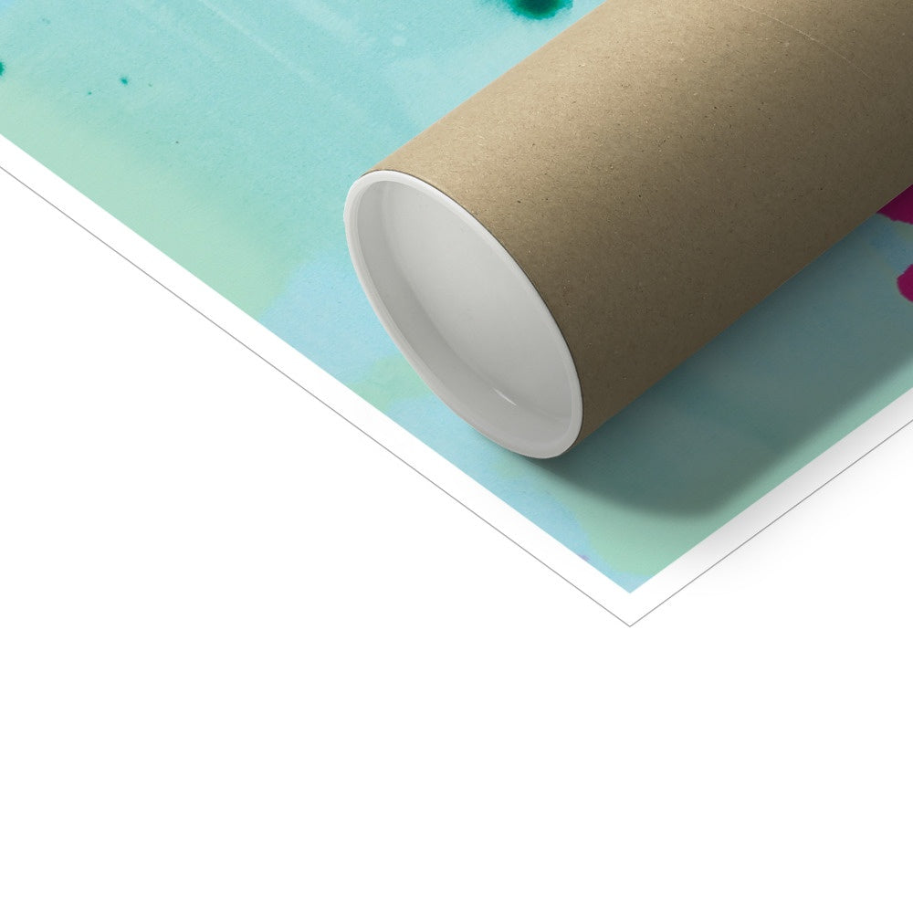 Cardboard tube or roll with one open end visible.