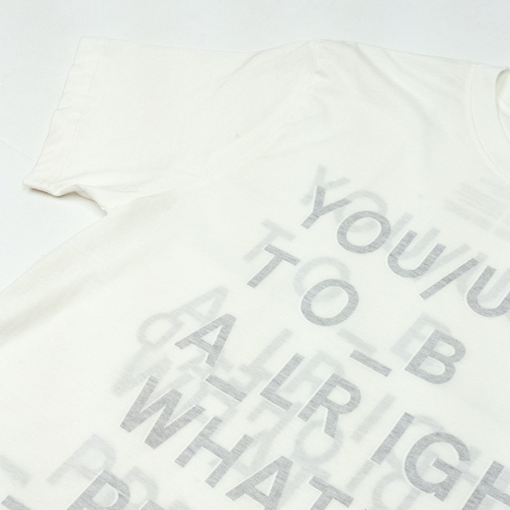 Alright Off White Inside Out T-shirt