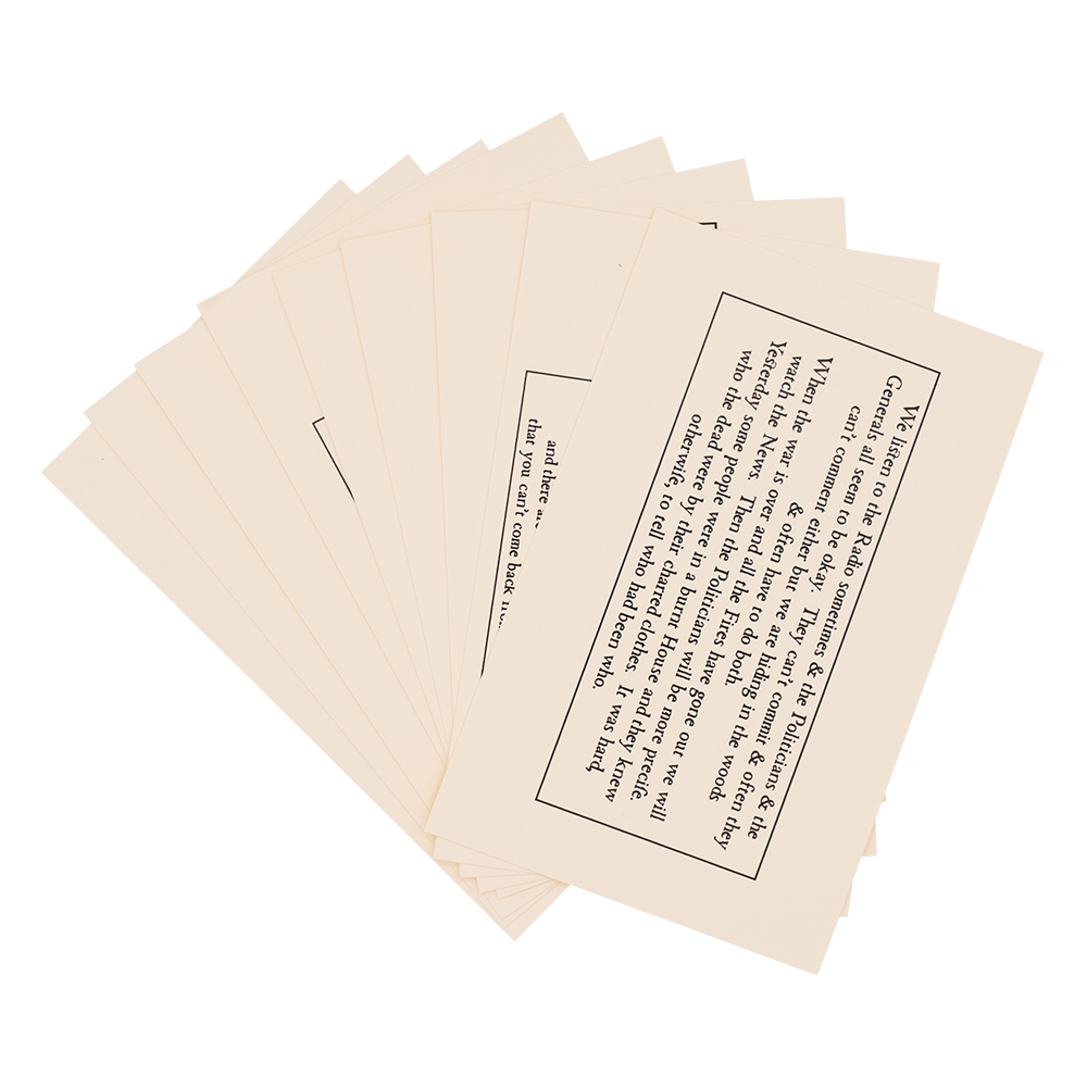 Envelope of Aphorisms