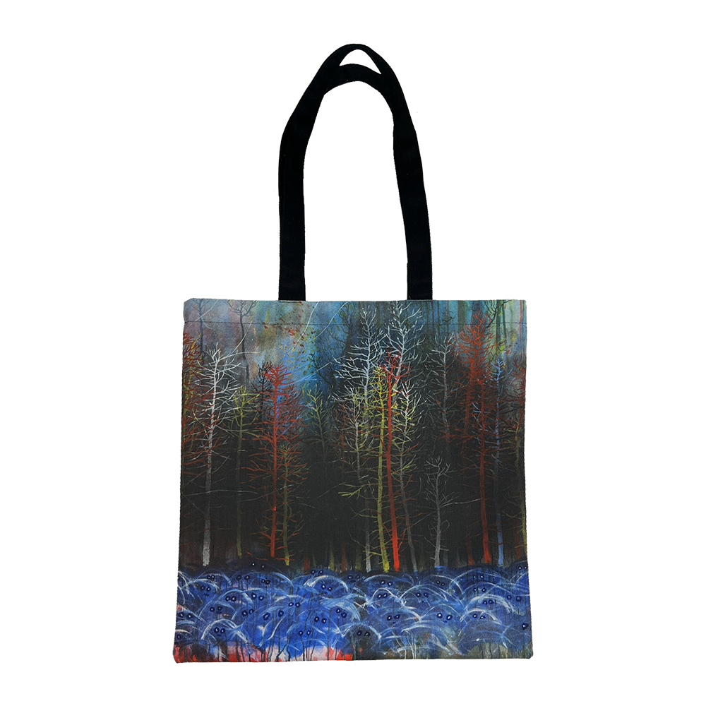 Painted Woods Tote Bag