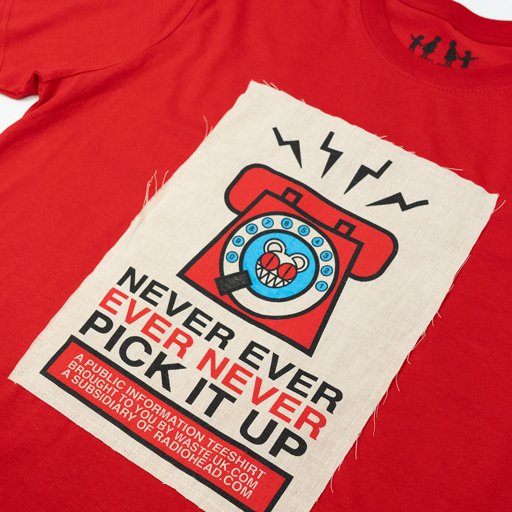 Pick It Up Red Patch T-shirt