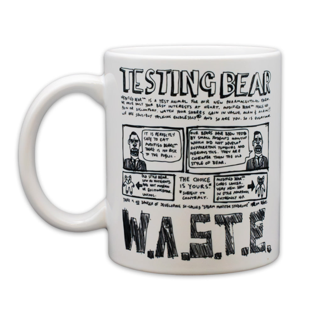 Bear Testing Mug