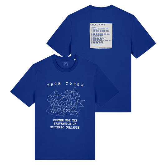 COLLAPSE BLUE TOUR T-SHIRT