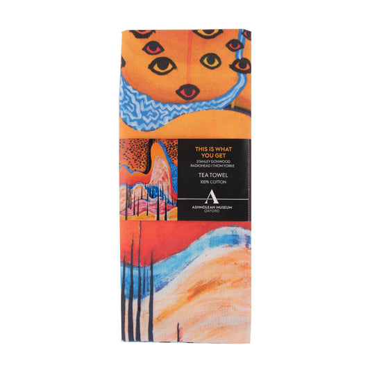 Wall of Eyes Tea Towel