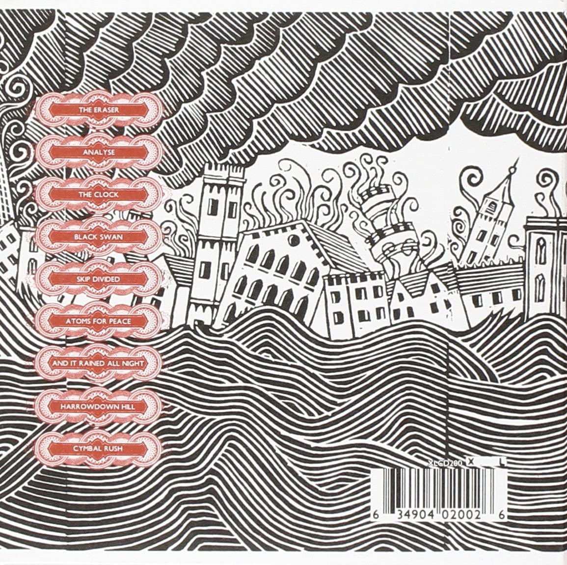 Album cover artwork featuring a stylized cityscape and abstract patterns.