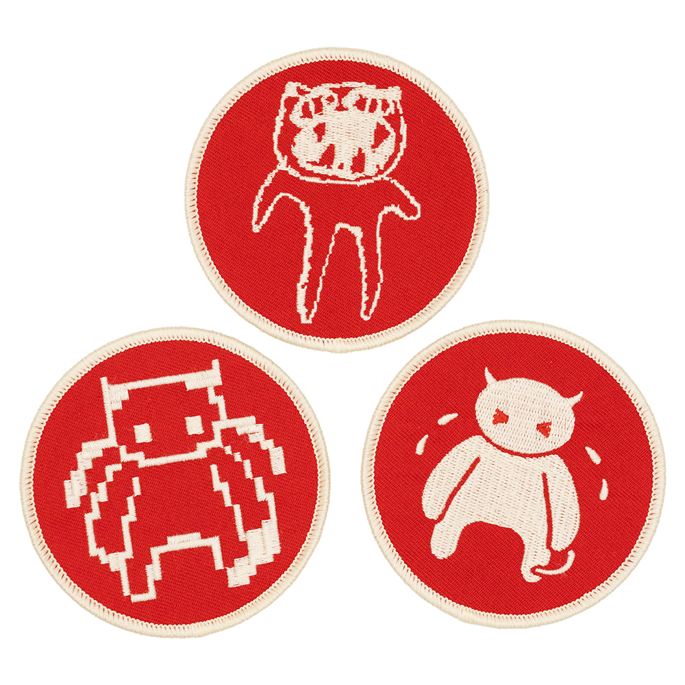 2025 Tour Embroidered Patch Set